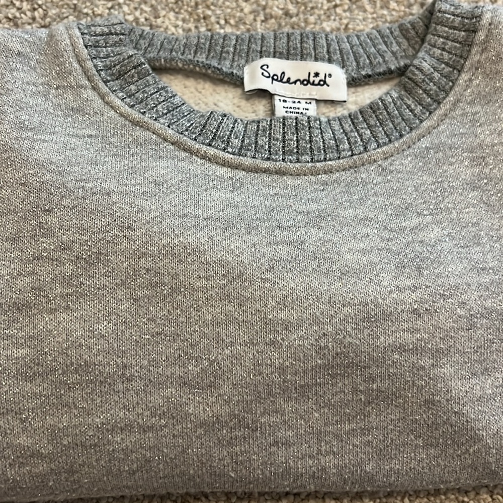 Splendid Ruffle Sweatshirt & Legging Set - Picture 4 of 5